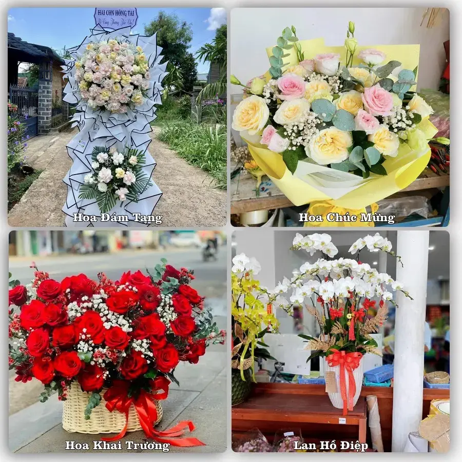 Dịch vụ đặt hoa và giao tận nơi tại Xã Đức Thọ - Tỉnh Hà Tĩnh
