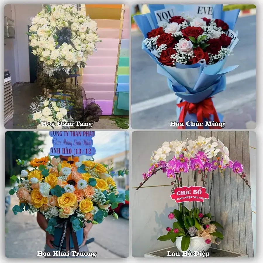 Dịch vụ đặt hoa và giao tận nơi tại Phường Khánh Hậu - Tỉnh Tây Ninh
