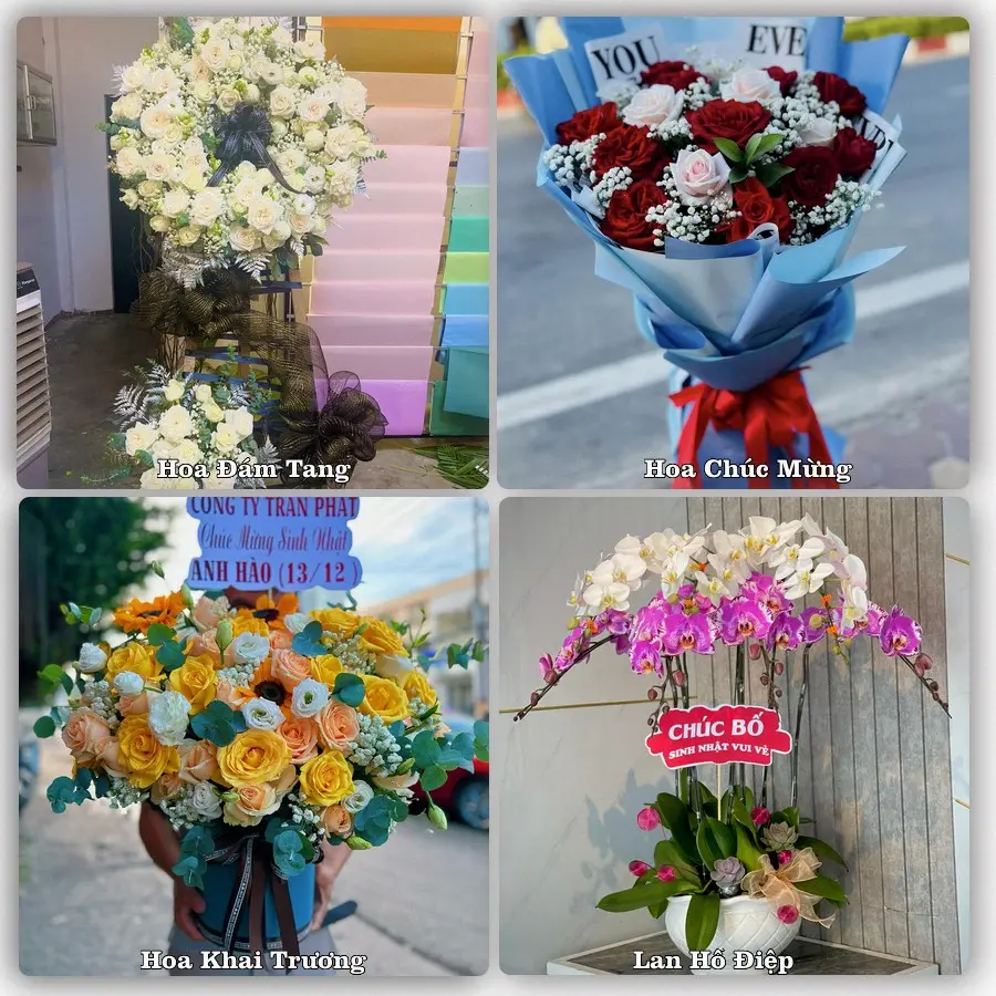 Dịch vụ đặt hoa và giao tận nơi tại Phường Khánh Hậu - Tỉnh Tây Ninh