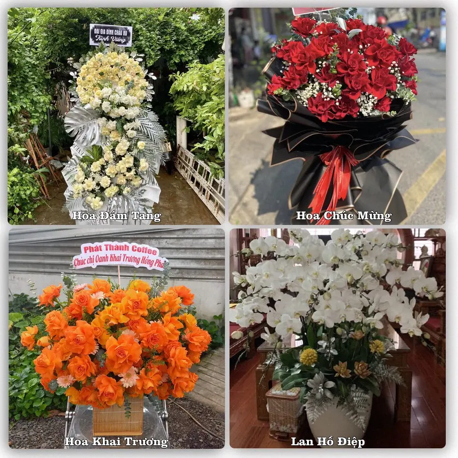 Dịch vụ đặt hoa và giao tận nơi tại Xã Long Khánh - Tỉnh Đồng Tháp