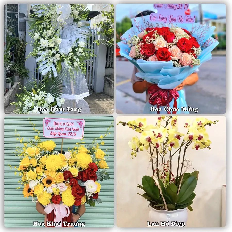 Dịch vụ đặt hoa và giao tận nơi tại Phường Tân An - Tỉnh Đắk Lắk