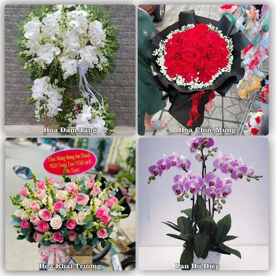 Dịch vụ đặt hoa và giao tận nơi tại Xã Tân Long - Tỉnh Đồng Tháp