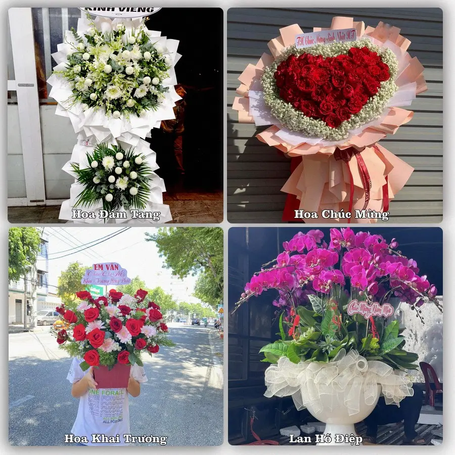 Tư vấn chọn hoa theo người nhận và dịp tặng tại Xã Tân Long - Tỉnh Đồng Tháp