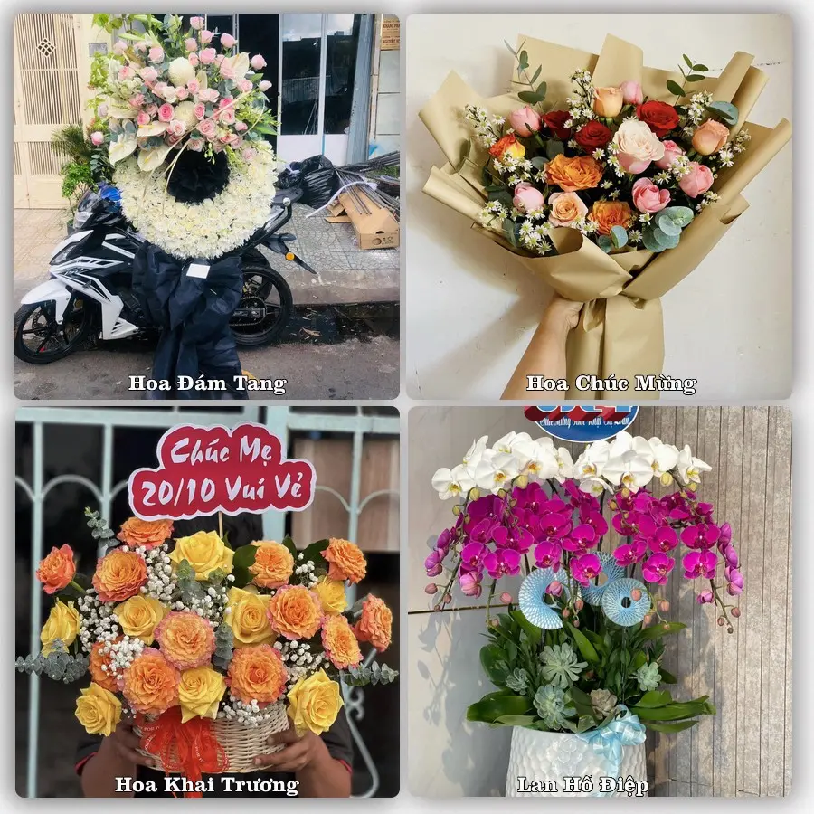 Dịch vụ đặt hoa và giao tận nơi tại Xã Thăng An - Thành phố Đà Nẵng