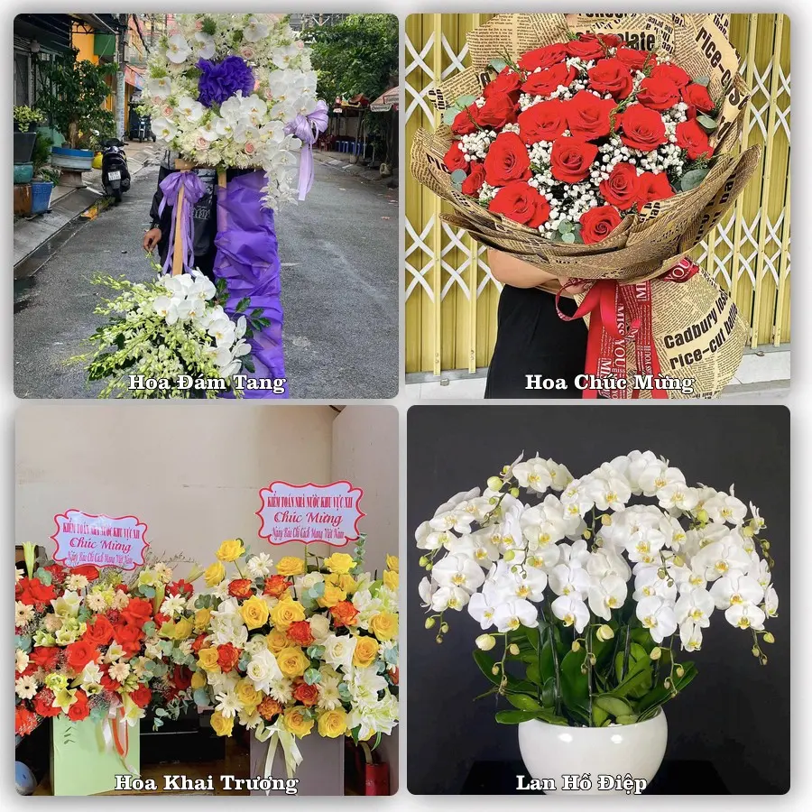 Tư vấn chọn hoa theo người nhận và dịp tặng tại Xã Trung Hưng - Thành phố Cần Thơ