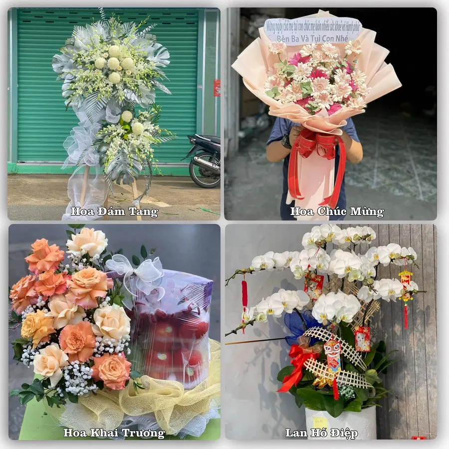 Tư vấn chọn hoa theo người nhận và dịp tặng tại Phường Bình Long - Tỉnh Đồng Nai