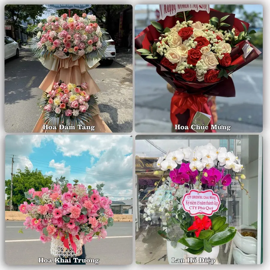 Dịch vụ đặt hoa và giao tận nơi tại Xã Cẩm Giàng - Thành phố Hải Phòng