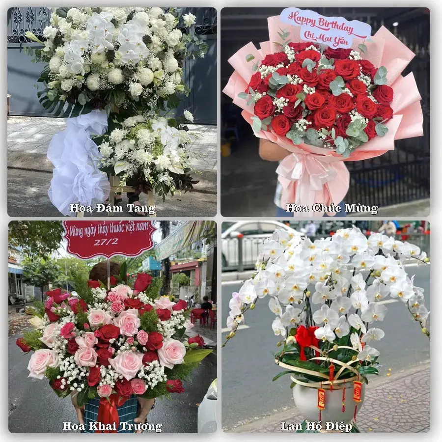 Đặt hoa tại Xã Cẩm Giàng, Hải Phòng – giao tận nơi, duyệt mẫu trước