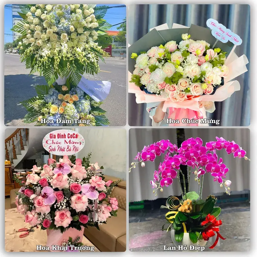 Đặt hoa tại Xã Đoài Phương, Hà Nội – giao tận nơi, duyệt mẫu trước