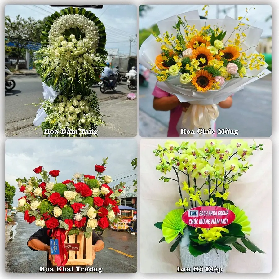 Dịch vụ đặt hoa và giao tận nơi tại Xã Khoái Châu - Tỉnh Hưng Yên