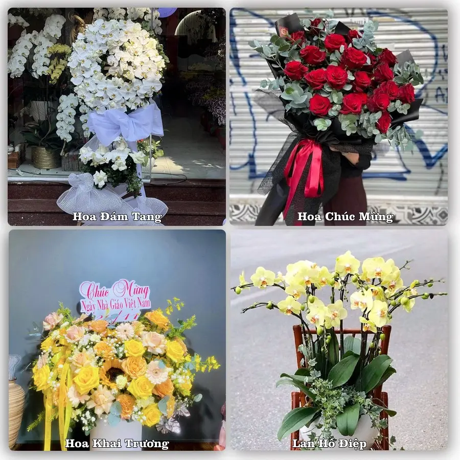 Dịch vụ đặt hoa và giao tận nơi tại Xã Tân Quới - Tỉnh Vĩnh Long