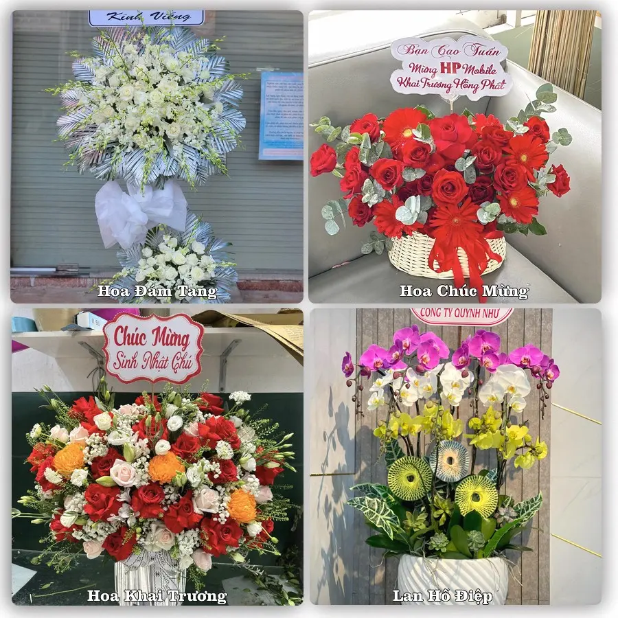 Tư vấn chọn hoa theo người nhận và dịp tặng tại Phường Tự Lạn - Tỉnh Bắc Ninh