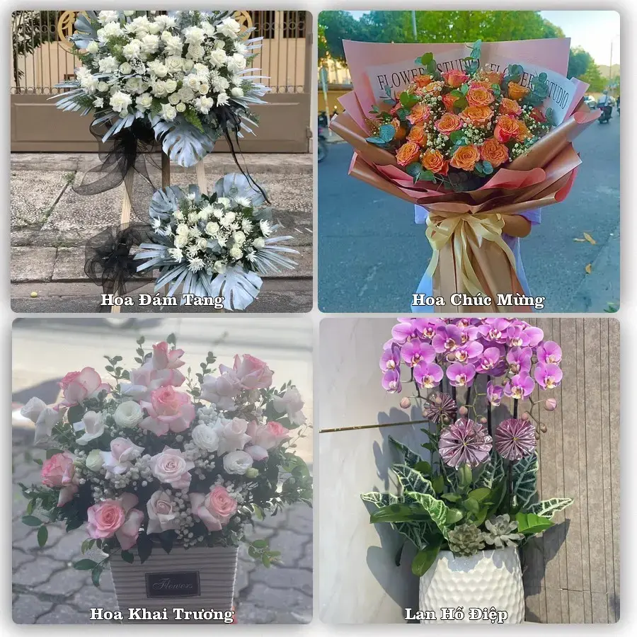Shop hoa tươi Phường Bến Cát, Hồ Chí Minh – đặt hoa theo dịp, giao tận nơi