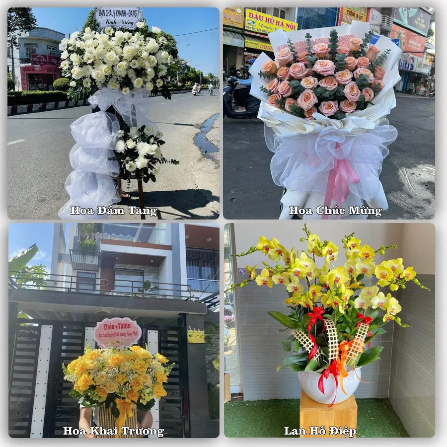 Mẫu hoa phục vụ nhu cầu đặt hoa tại Phường Nam Đông Hà - Tỉnh Quảng Trị