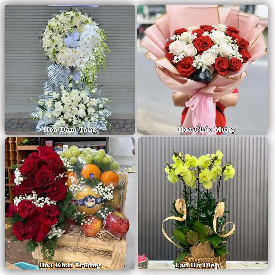 Dịch vụ đặt hoa và giao tận nơi tại Xã Nam Trực - Tỉnh Ninh Bình