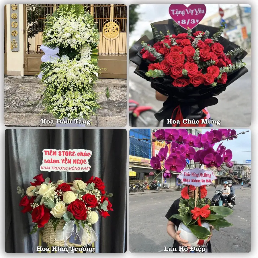 Dịch vụ đặt hoa và giao tận nơi tại Xã Tề Lỗ - Tỉnh Phú Thọ