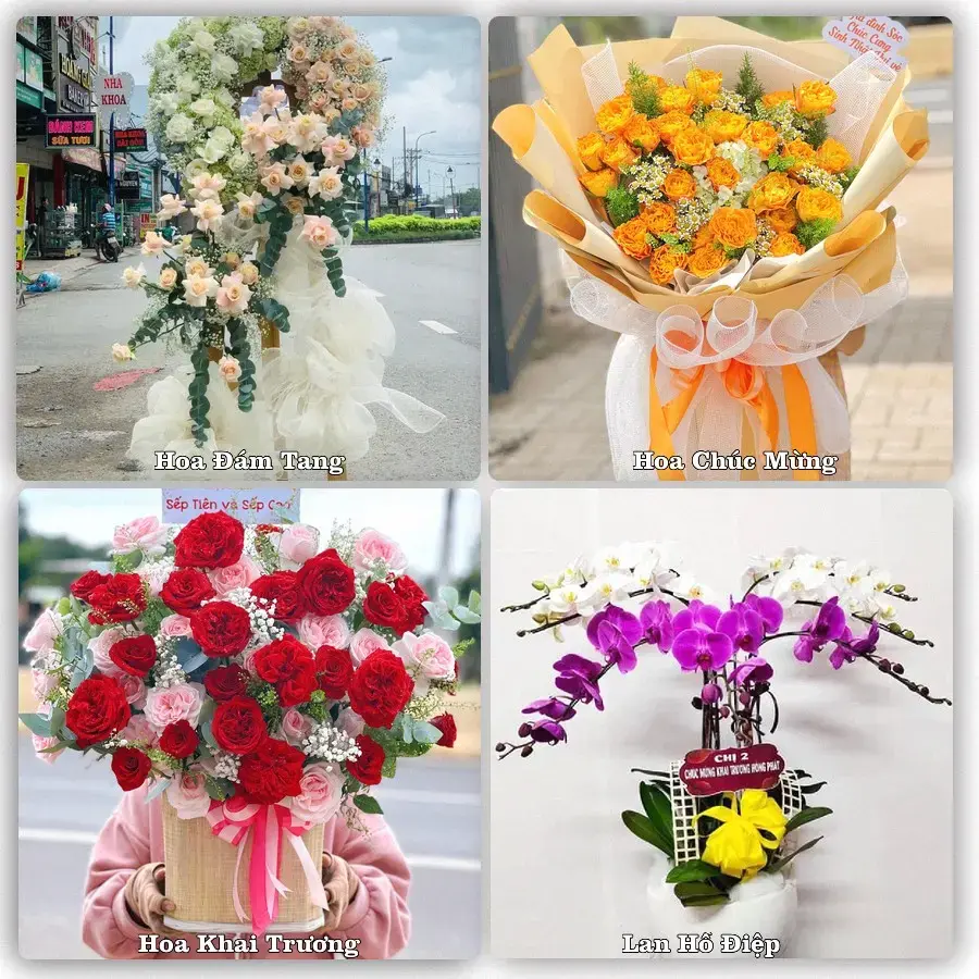 Dịch vụ đặt hoa và giao tận nơi tại Xã Thăng Điền - Thành phố Đà Nẵng