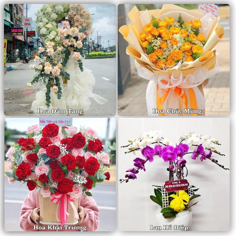 Dịch vụ đặt hoa và giao tận nơi tại Xã Thăng Điền - Thành phố Đà Nẵng
