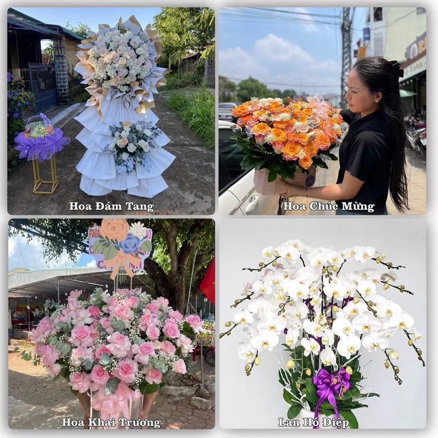 Mẫu hoa phục vụ nhu cầu đặt hoa tại Xã Thăng Điền - Thành phố Đà Nẵng