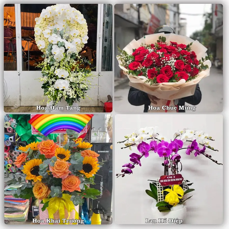 Tư vấn chọn hoa theo người nhận và dịp tặng tại Xã Thăng Điền - Thành phố Đà Nẵng