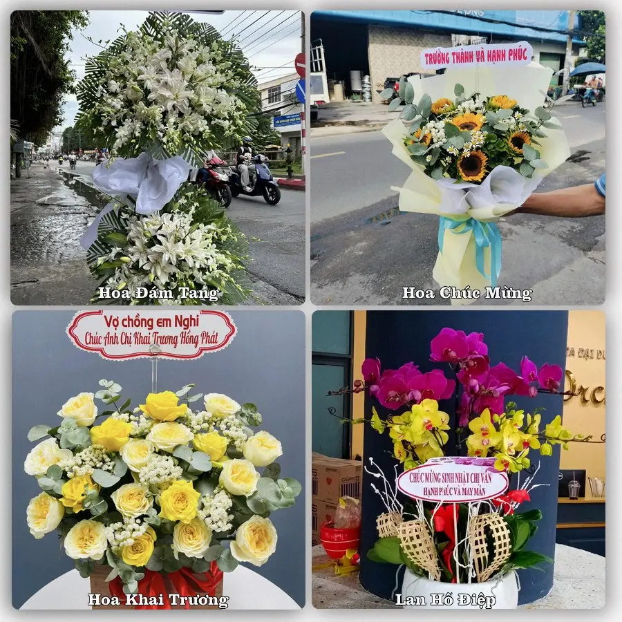 Dịch vụ đặt hoa và giao tận nơi tại Phường Hương An - Thành phố Huế