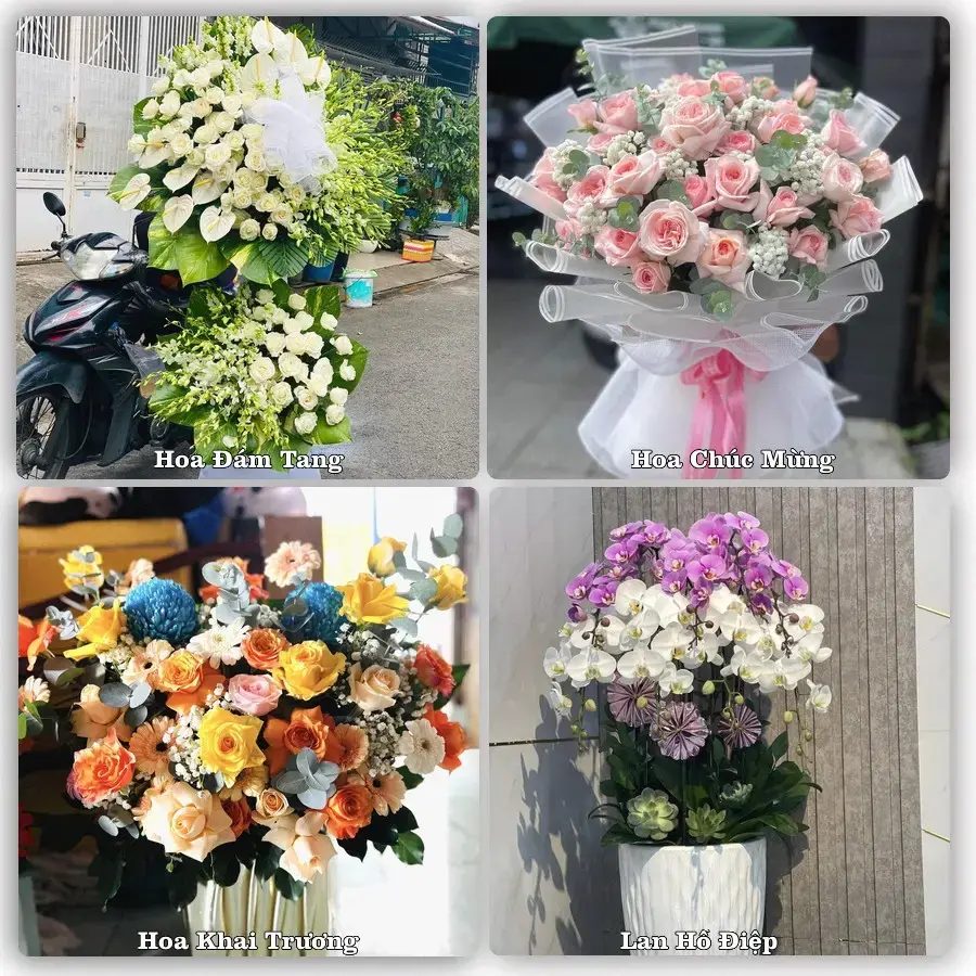 Giao hoa tươi tại Xã Liên Bão, Bắc Ninh – đặt mẫu online