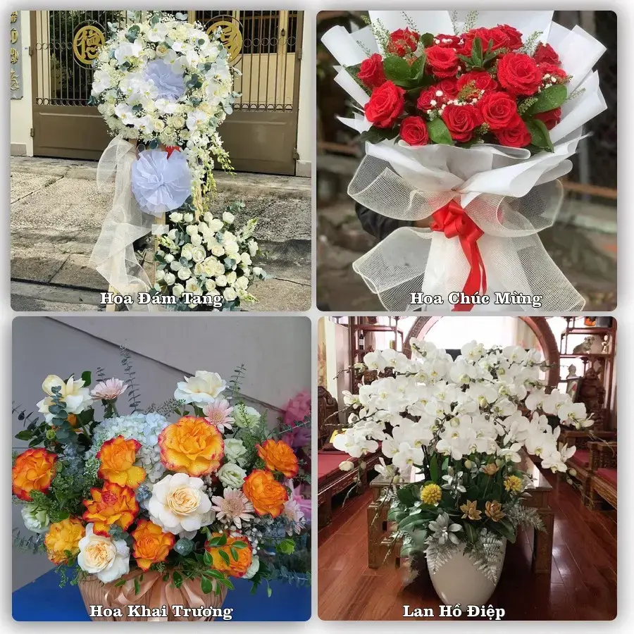 Dịch vụ đặt hoa và giao tận nơi tại Xã Mỹ Hiệp - Tỉnh Đồng Tháp