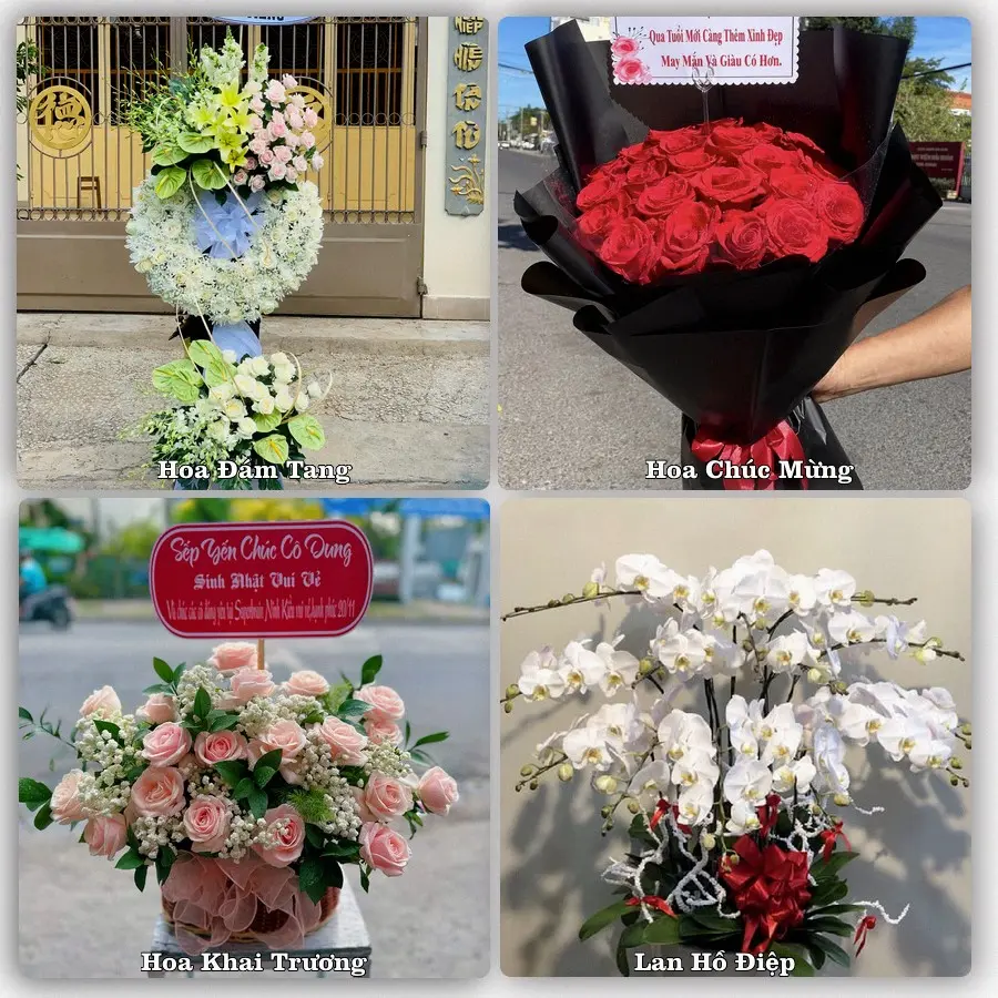Dịch vụ đặt hoa và giao tận nơi tại Xã Thanh Hà - Thành phố Hải Phòng