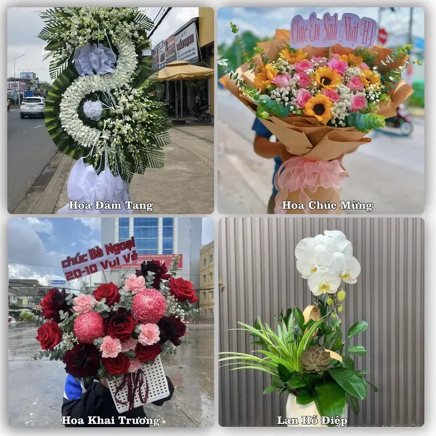 Giao hoa tươi tại Phường Vị Thanh, Cần Thơ – đặt mẫu online