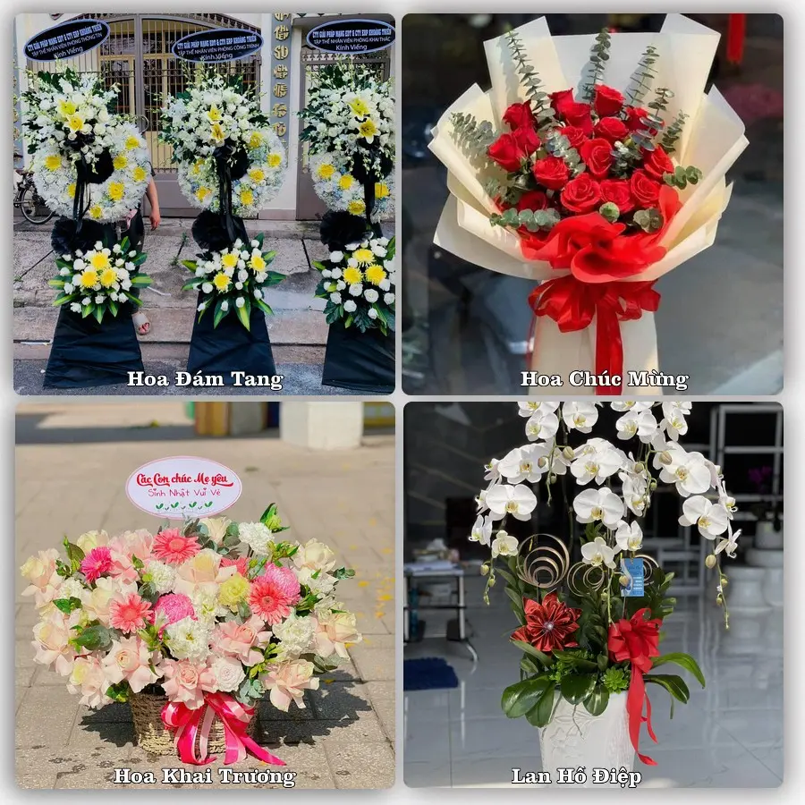 Dịch vụ đặt hoa và giao tận nơi tại Xã Hưng Long - Thành phố Hồ Chí Minh