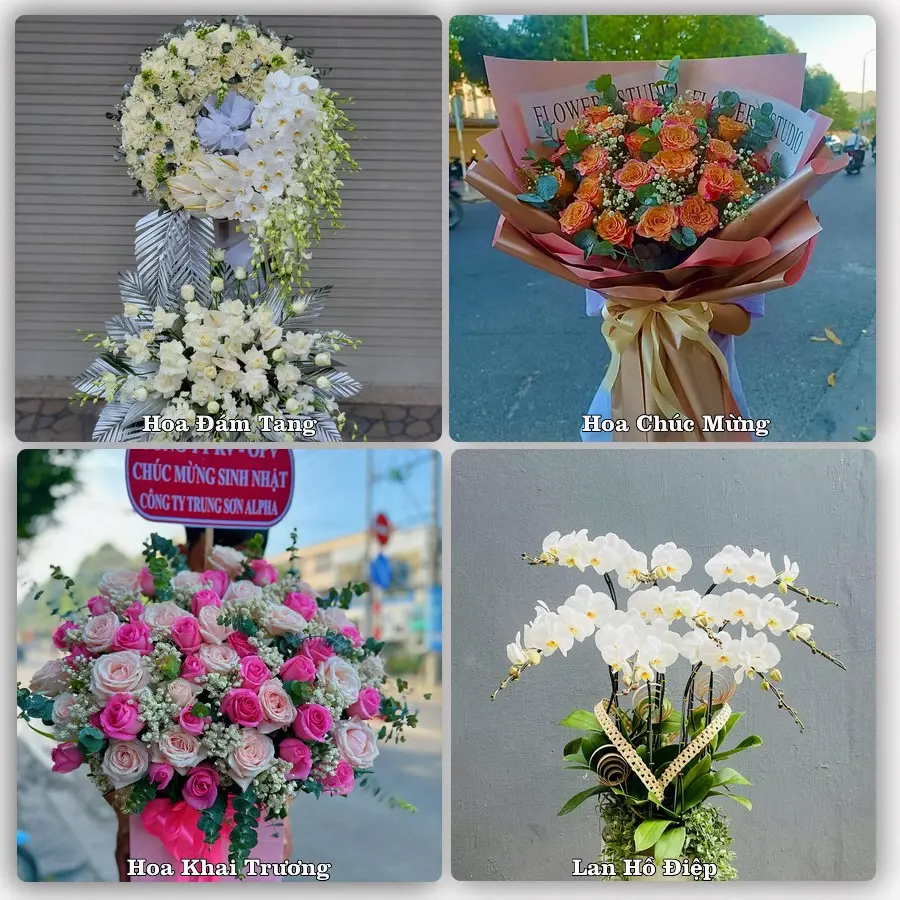 Dịch vụ đặt hoa và giao tận nơi tại Phường Lý Văn Lâm - Tỉnh Cà Mau