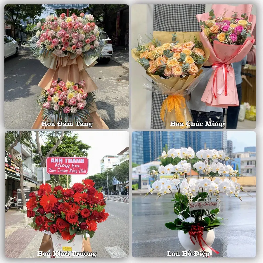 Dịch vụ đặt hoa và giao tận nơi tại Phường Phước Bình - Tỉnh Đồng Nai