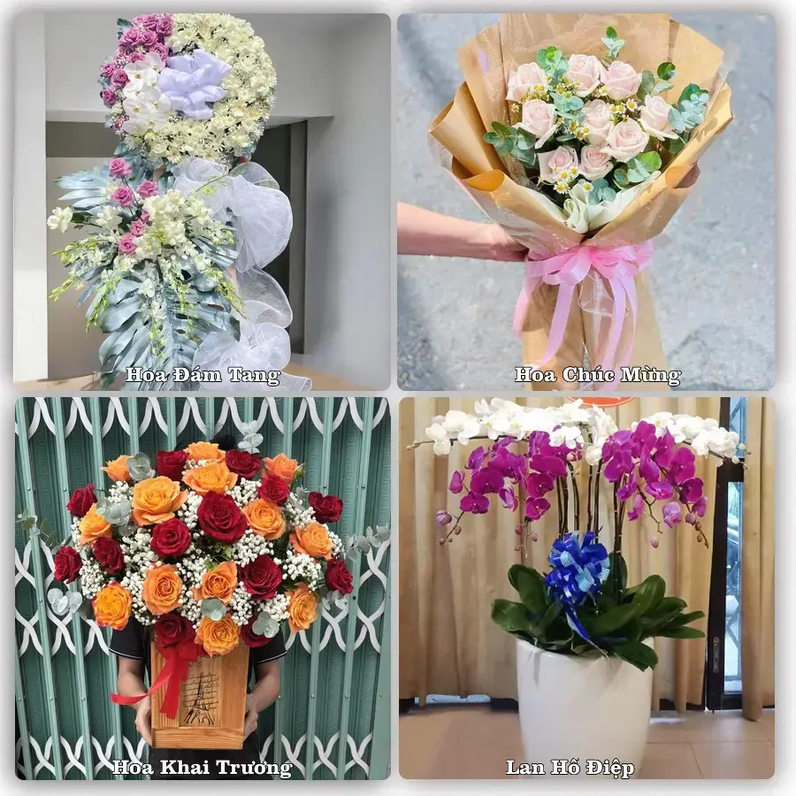 Shop hoa tươi Xã Thạnh Xuân, Cần Thơ – đặt hoa theo dịp, giao tận nơi