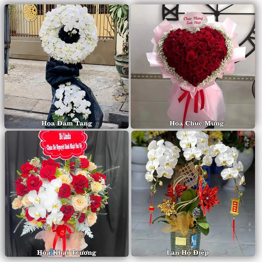 Tư vấn chọn hoa theo người nhận và dịp tặng tại Phường Bảo Vinh - Tỉnh Đồng Nai