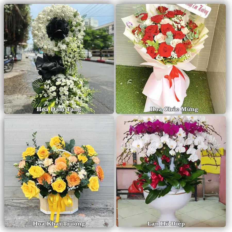 Dịch vụ đặt hoa và giao tận nơi tại Xã Kha Sơn - Tỉnh Thái Nguyên