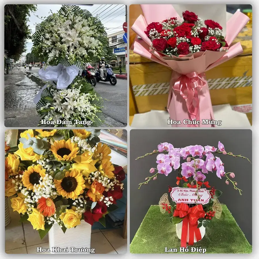 Shop hoa tươi Xã Phú Quới, Vĩnh Long – giao hoa tận nơi theo yêu cầu