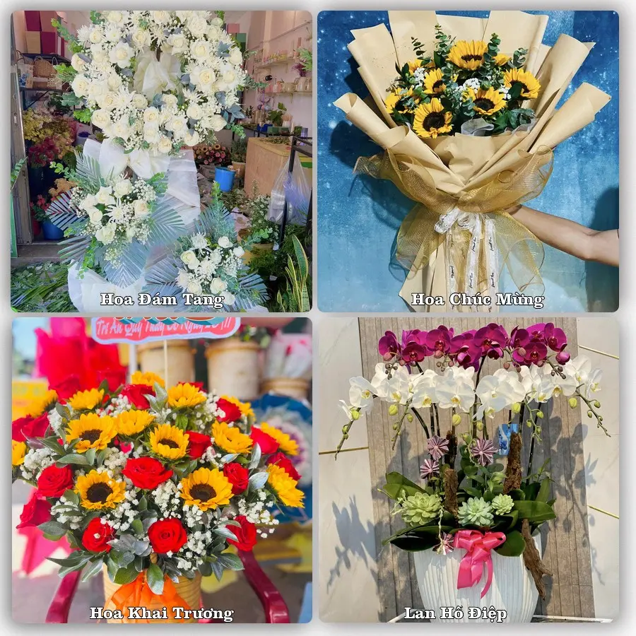Mẫu hoa phục vụ nhu cầu đặt hoa tại Xã Quốc Oai - Thành phố Hà Nội