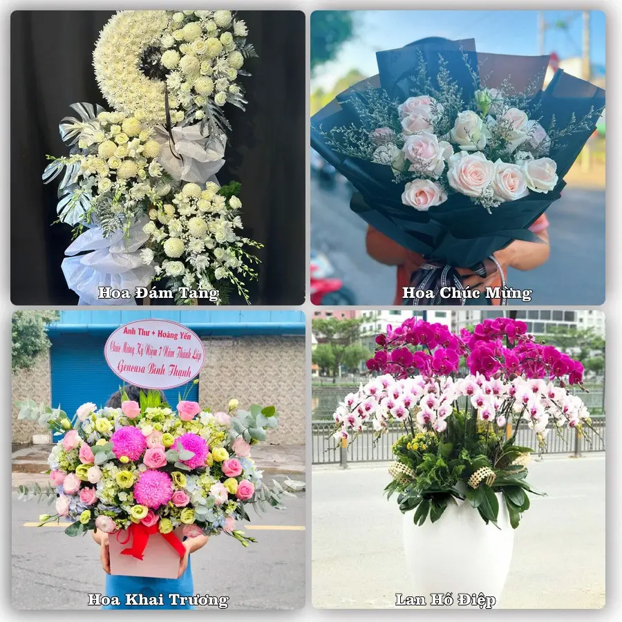 Dịch vụ đặt hoa và giao tận nơi tại Xã Quỳnh An - Tỉnh Hưng Yên