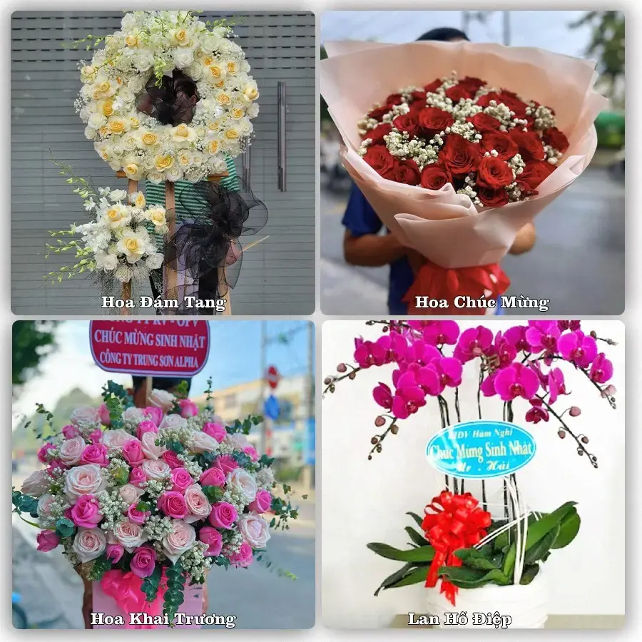 Dịch vụ đặt hoa và giao tận nơi tại Phường Bắc Nha Trang - Tỉnh Khánh Hòa