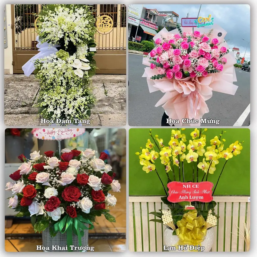 Dịch vụ đặt hoa và giao tận nơi tại Xã Châu Thành - Tỉnh Tây Ninh