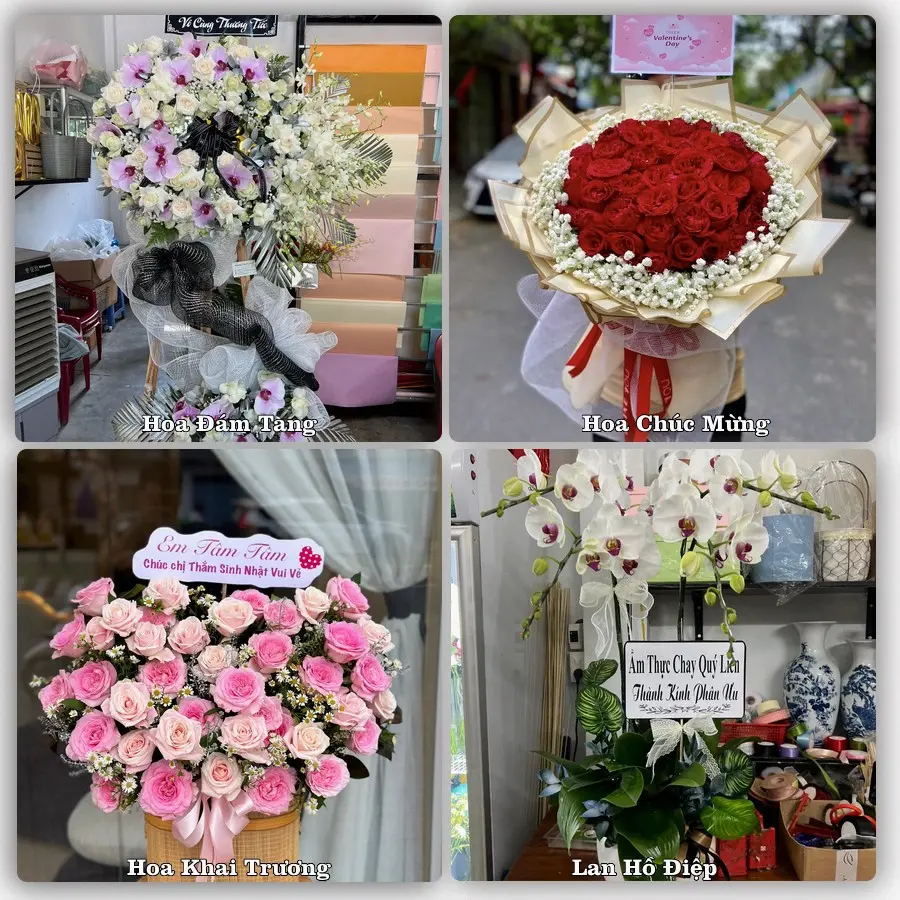 Dịch vụ đặt hoa và giao tận nơi tại Phường Hồng Quang - Tỉnh Ninh Bình
