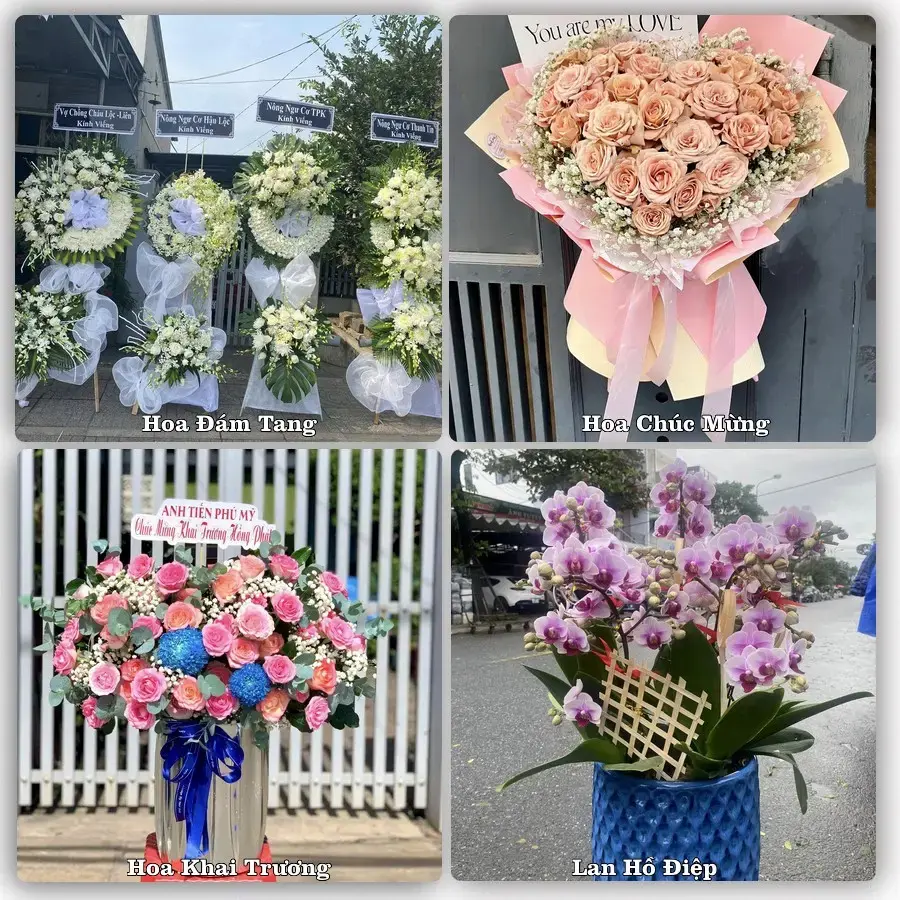 Dịch vụ đặt hoa và giao tận nơi tại Phường Kim Trà - Thành phố Huế