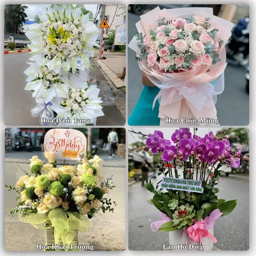 Dịch vụ đặt hoa và giao tận nơi tại Xã Lâm Thao - Tỉnh Bắc Ninh