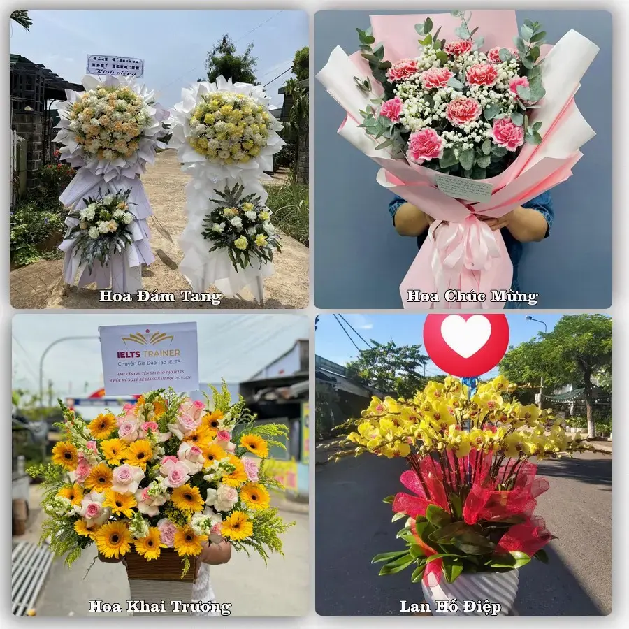 Mẫu hoa phục vụ nhu cầu đặt hoa tại Xã Lâm Thao - Tỉnh Bắc Ninh