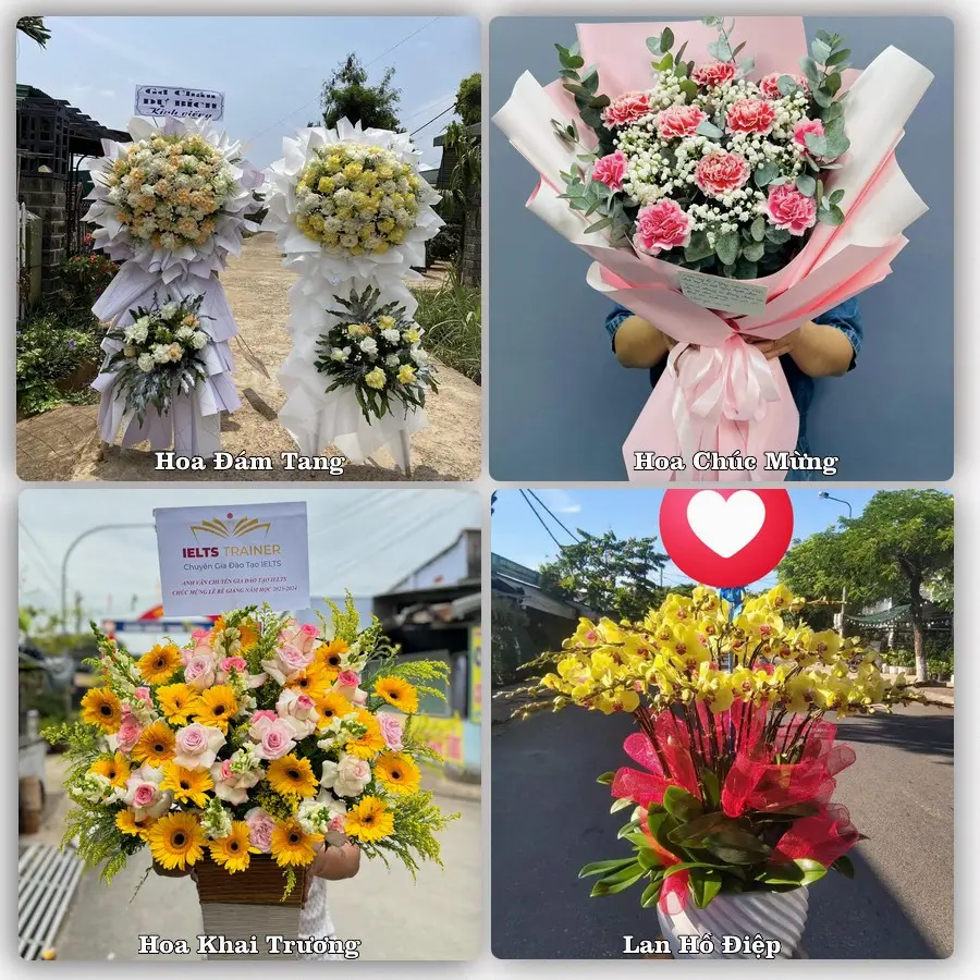 Mẫu hoa phục vụ nhu cầu đặt hoa tại Xã Lâm Thao - Tỉnh Bắc Ninh