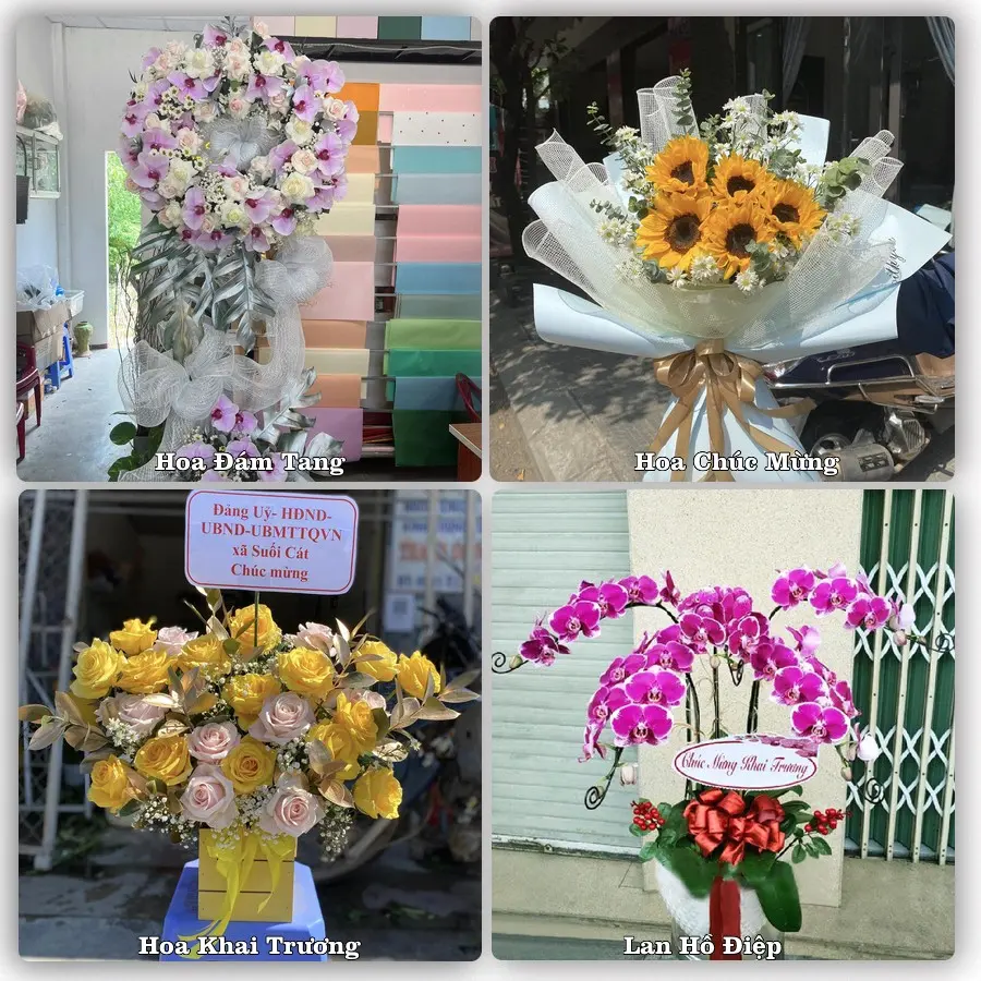 Dịch vụ đặt hoa và giao tận nơi tại Phường Mỹ Phong - Tỉnh Đồng Tháp