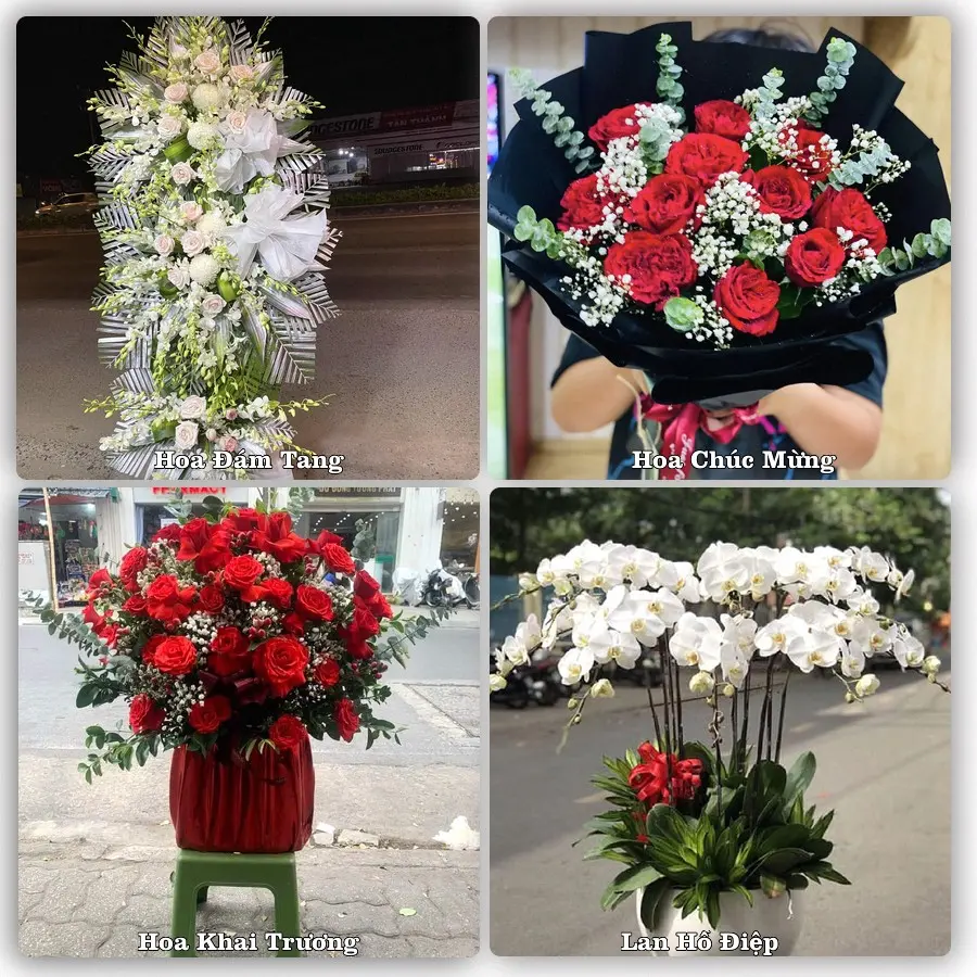 Dịch vụ đặt hoa và giao tận nơi tại Xã Ngọc Thiện - Tỉnh Bắc Ninh