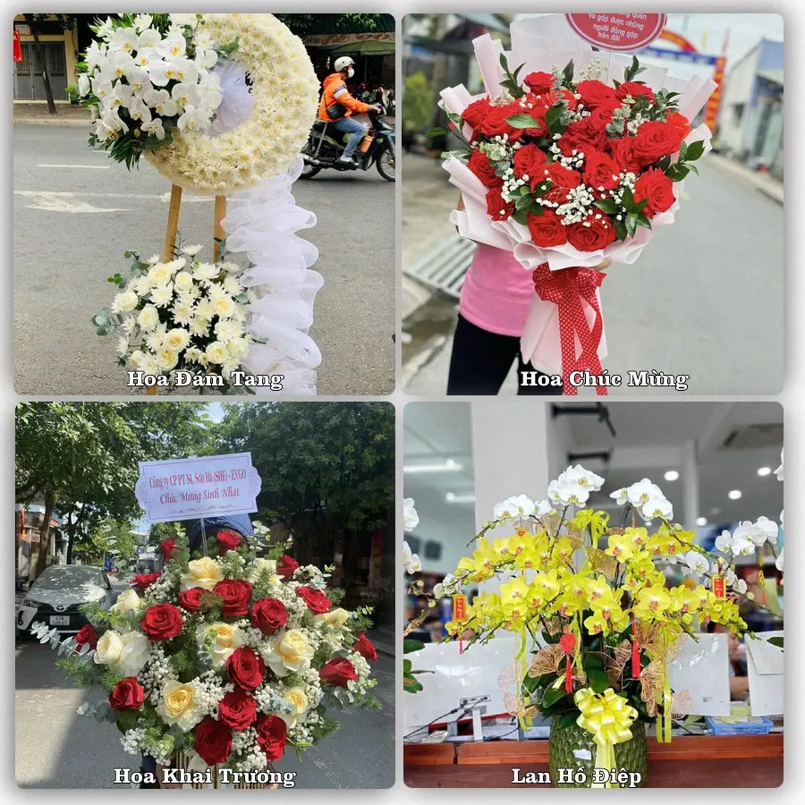 Dịch vụ đặt hoa và giao tận nơi tại Xã Phú Lâm - Tỉnh Đồng Nai