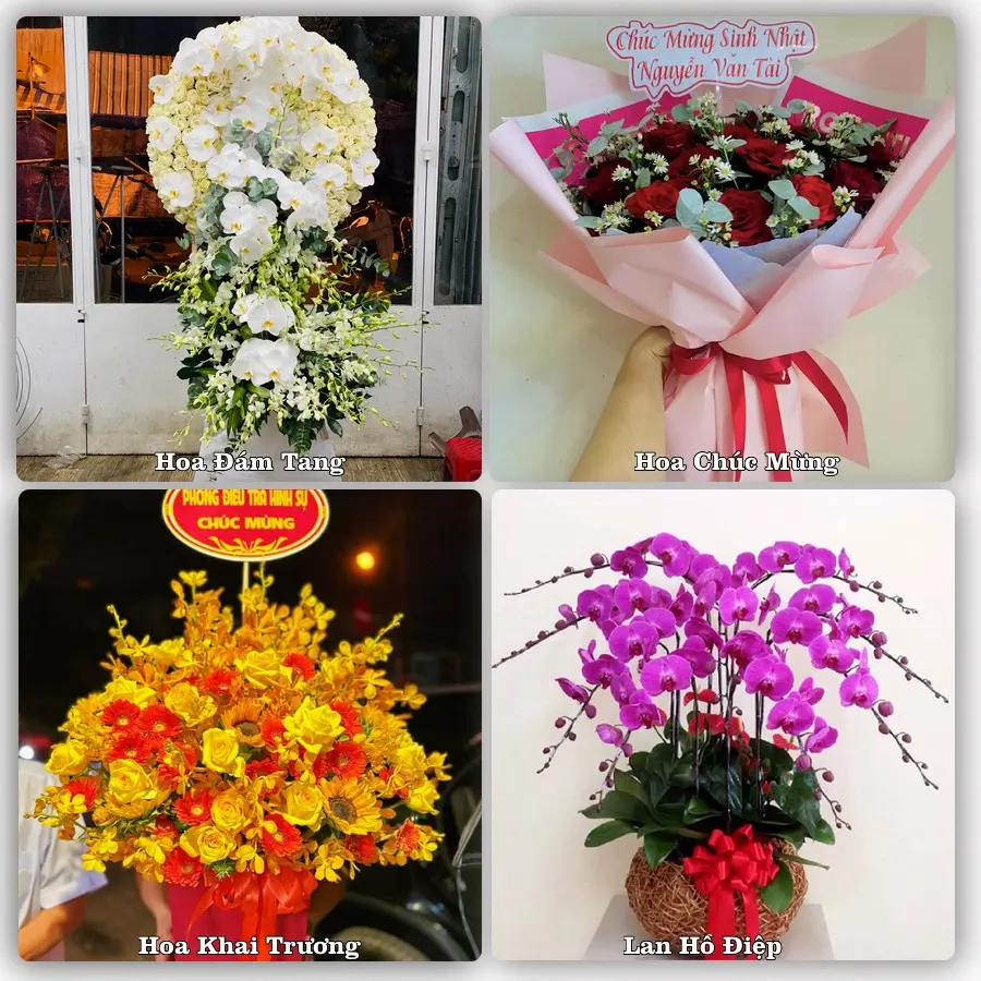 Dịch vụ đặt hoa và giao tận nơi tại Phường Trương Quang Trọng - Tỉnh Quảng Ngãi