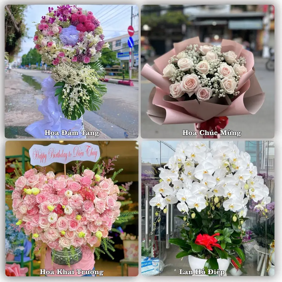 Dịch vụ đặt hoa và giao tận nơi tại Xã Vĩnh Bình - Tỉnh Đồng Tháp